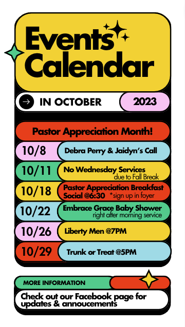 events in October